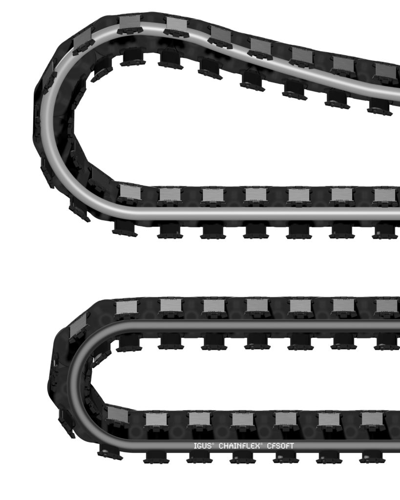 Cables for fast movements in small spaces