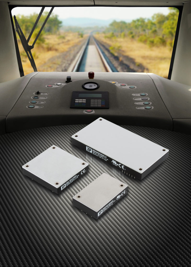 50W to 600W DC-DC converters for railway applications